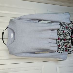 Pretty, pale lavendar-ish sweater